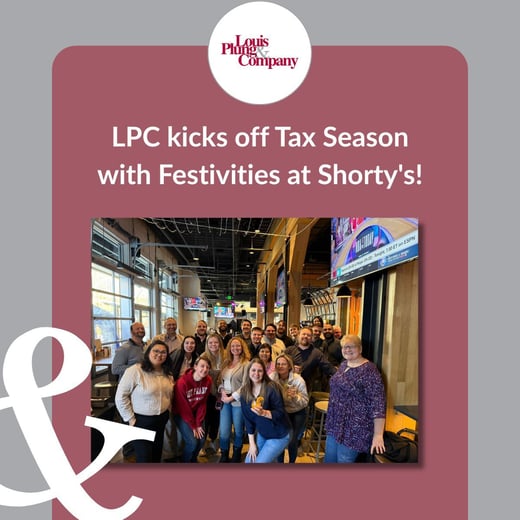LPC tax season party